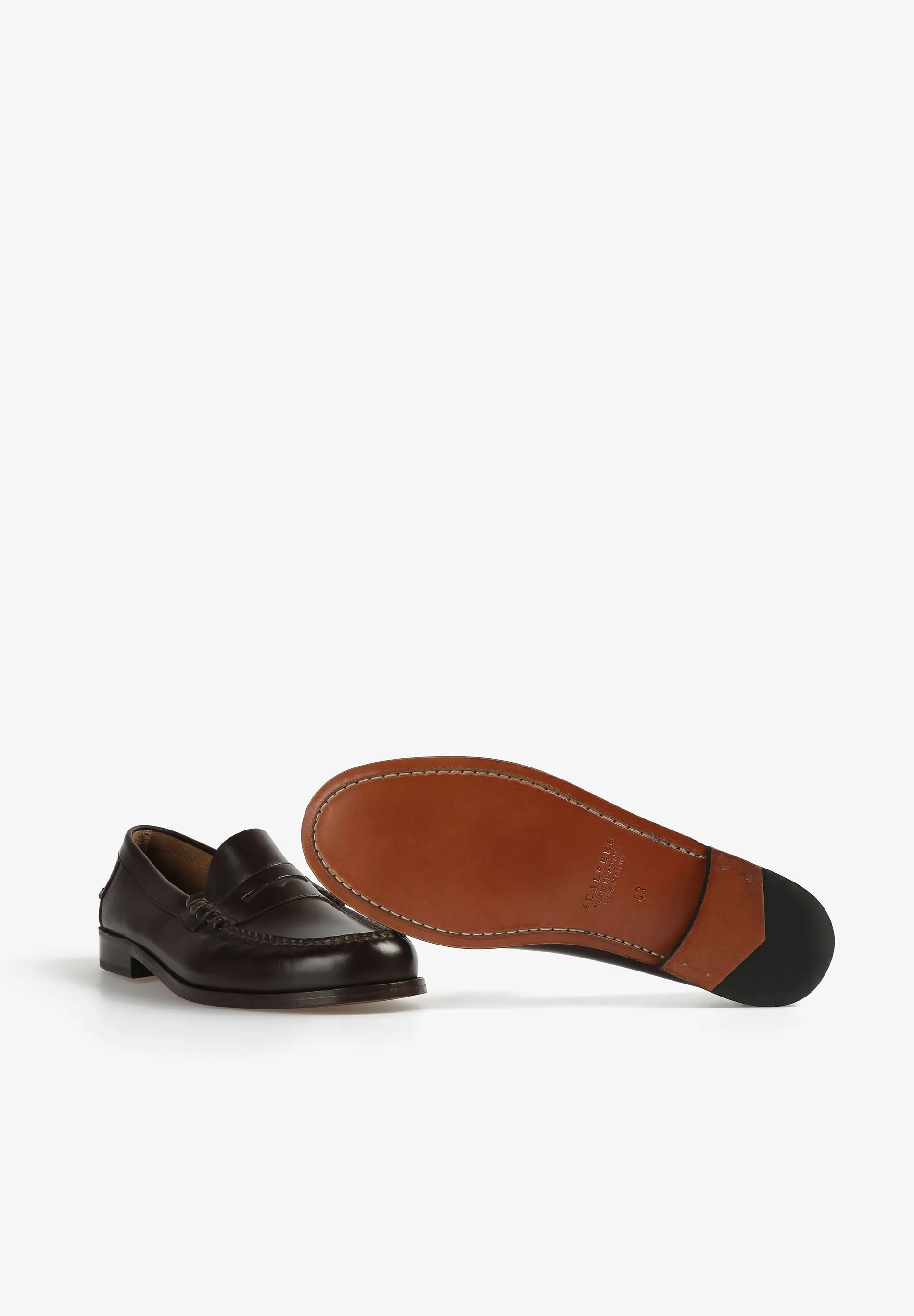 LEATHER LOAFERS