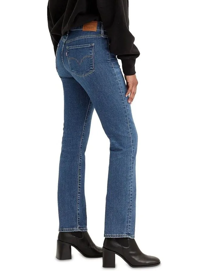 Levi's Shaping Slim Jeans - Blue Wave Mid