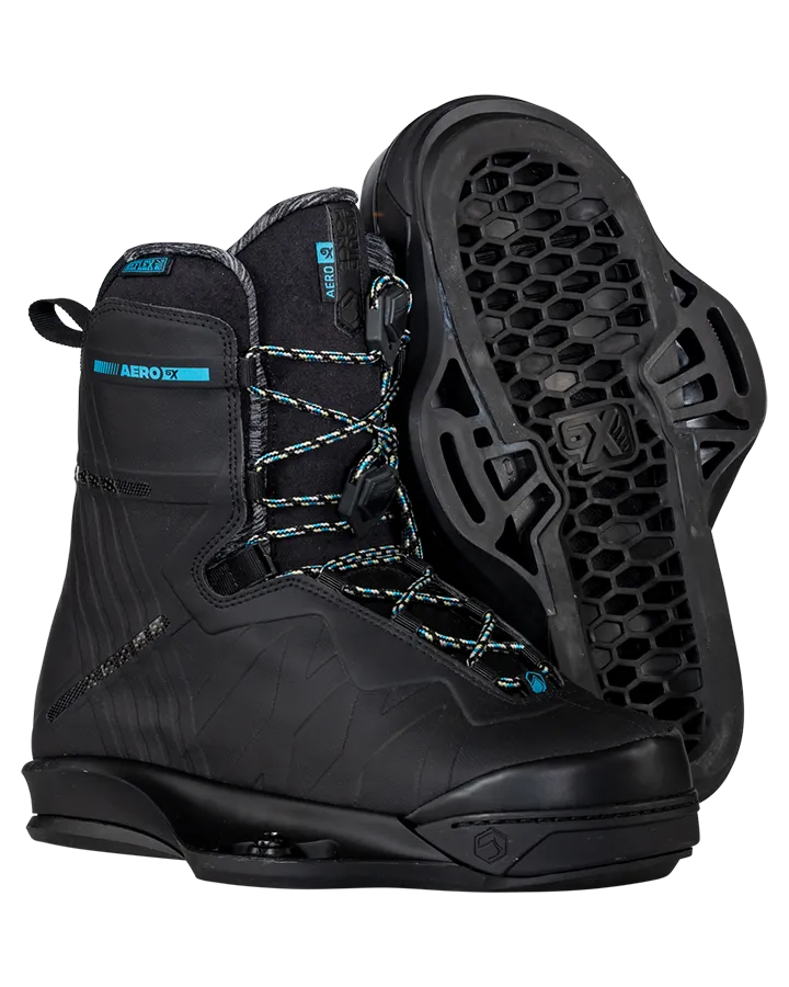 Liquid Force Aero 6X Wakeboard Boots - Black - 2024