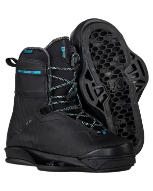 Liquid Force Aero 6X Wakeboard Boots - Black - 2024