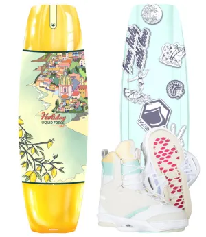 Liquid Force Holiday Wakeboard Package with Vida Boots (2024)