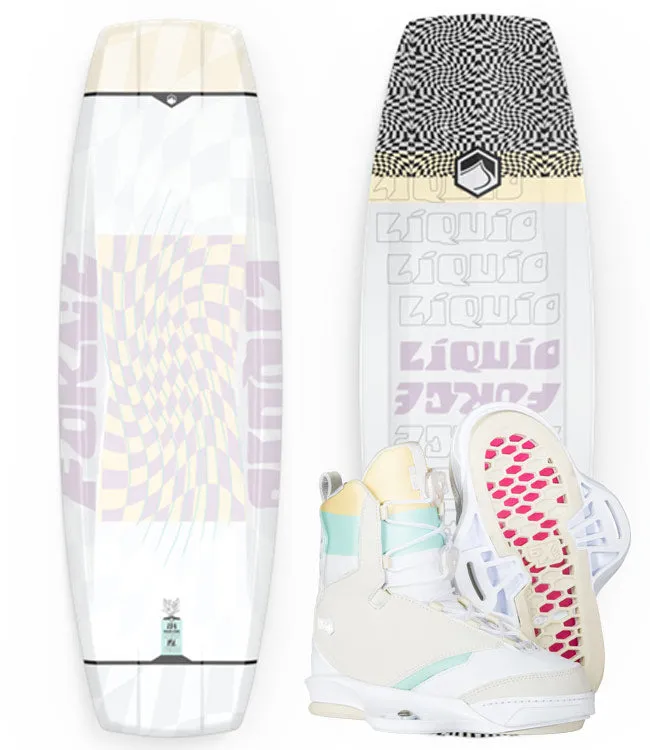 Liquid Force M.E. Wakeboard Package with Vida Boots (2024)