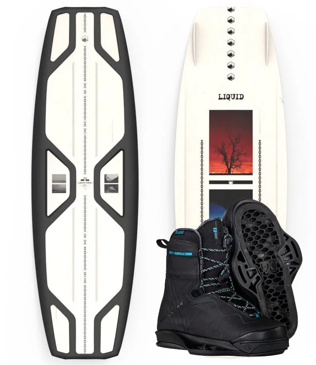 Liquid Force Unity Aero Wakeboard Package with Aero Boots (2023)