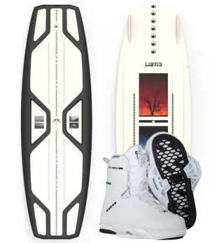 Liquid Force Unity Aero Wakeboard Package with Aero Boots (2023)