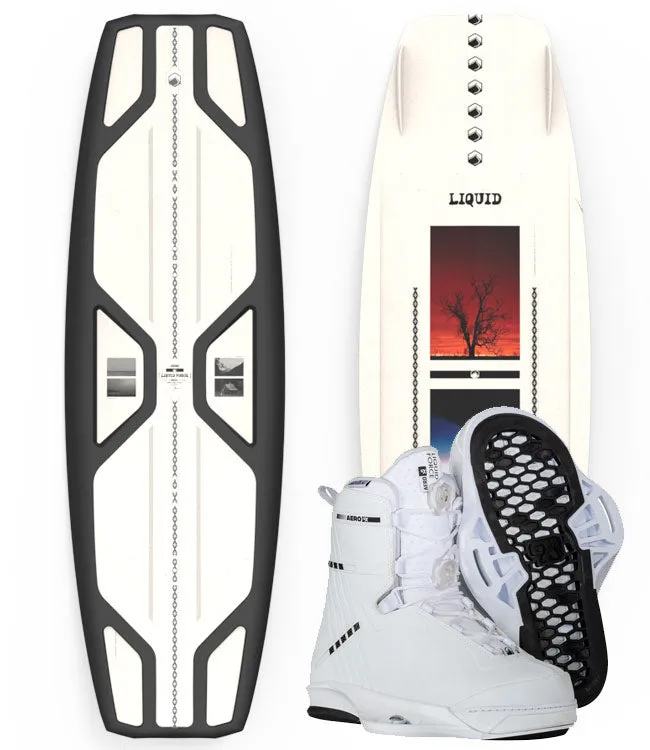 Liquid Force Unity Aero Wakeboard Package with Aero Boots (2023)