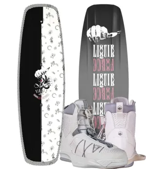 Liquid Force Virago Wakeboard Package with Vida Boots (2025)