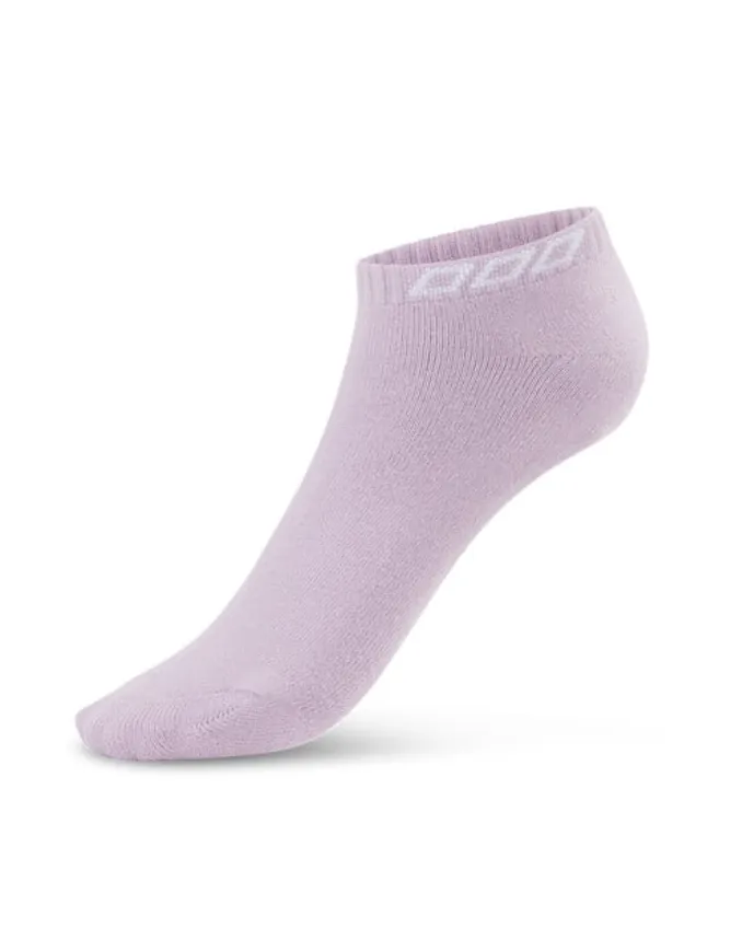 Lorna Jane 2pk Iconic Socks -Pale Orchid Lilac & White