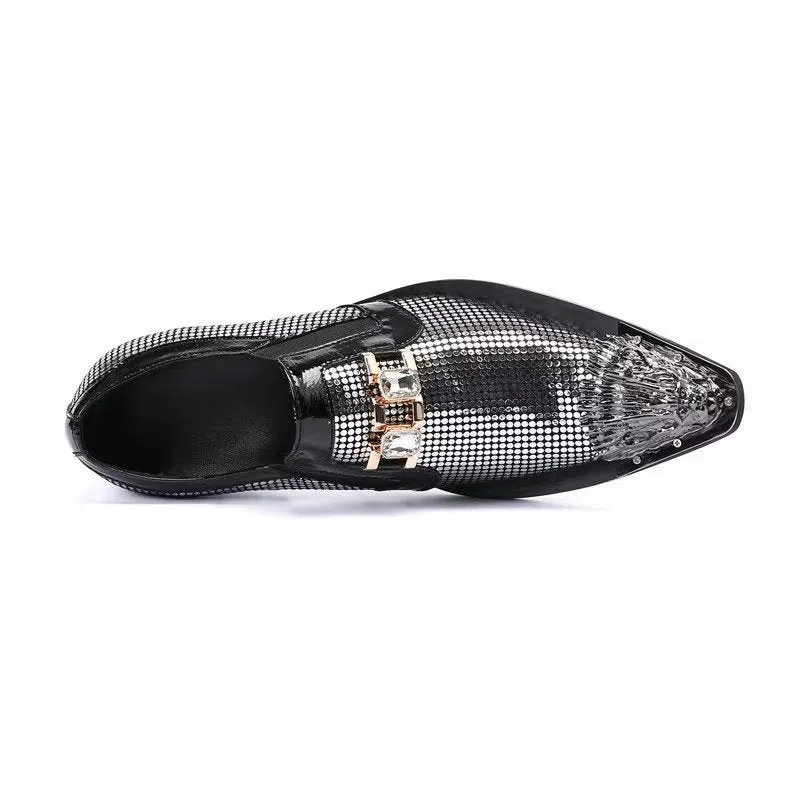 Luxe Exotic Genuine Leather Slip-on Dress Shoes