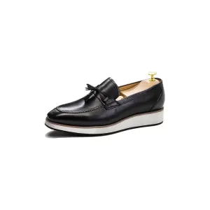 Luxury Leather Elegant Tassel Loafers