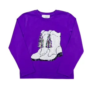 Mardi Gras Boots Shirt