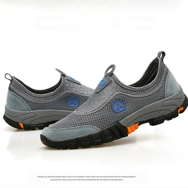 Men Outdoor Comfy Breathable Mountaineer Hiking Shoes