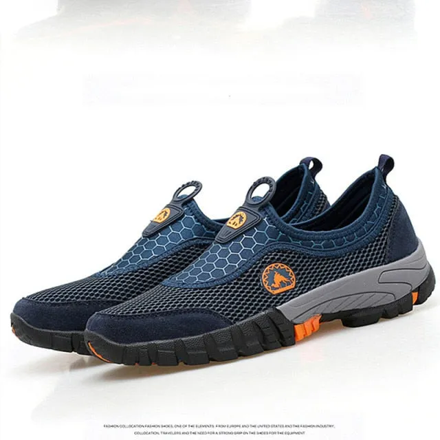 Men Outdoor Comfy Breathable Mountaineer Hiking Shoes