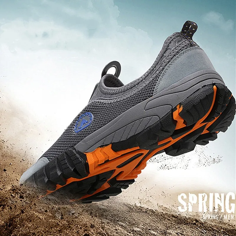 Men Outdoor Comfy Breathable Mountaineer Hiking Shoes