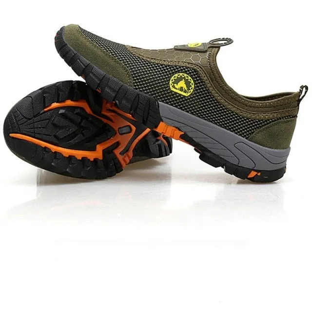 Men Outdoor Comfy Breathable Mountaineer Hiking Shoes