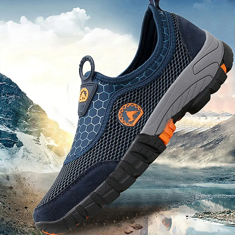 Men Outdoor Comfy Breathable Mountaineer Hiking Shoes