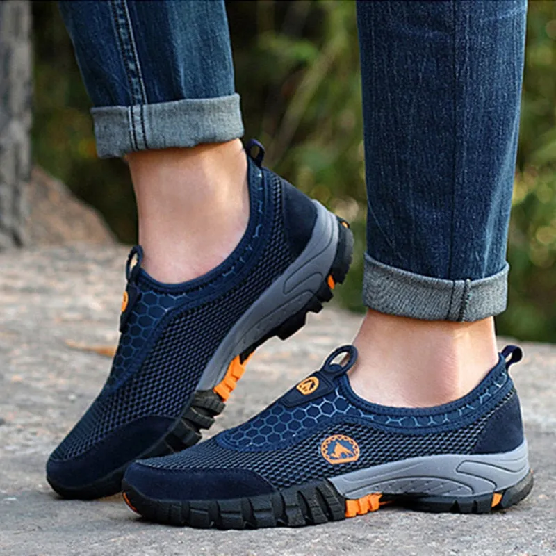 Men Outdoor Comfy Breathable Mountaineer Hiking Shoes