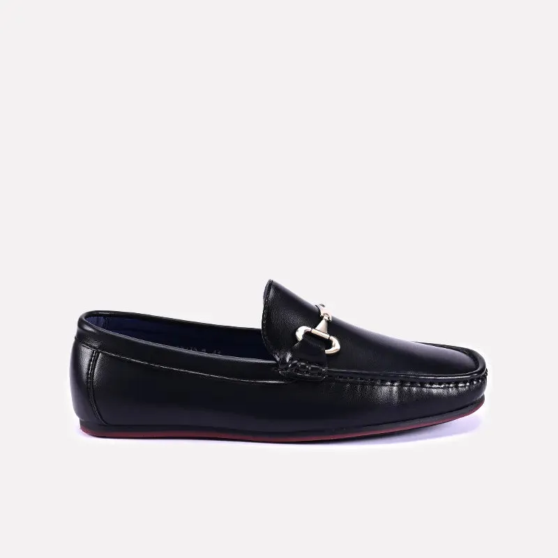 Miles Black Horsebit Loafers 0130827