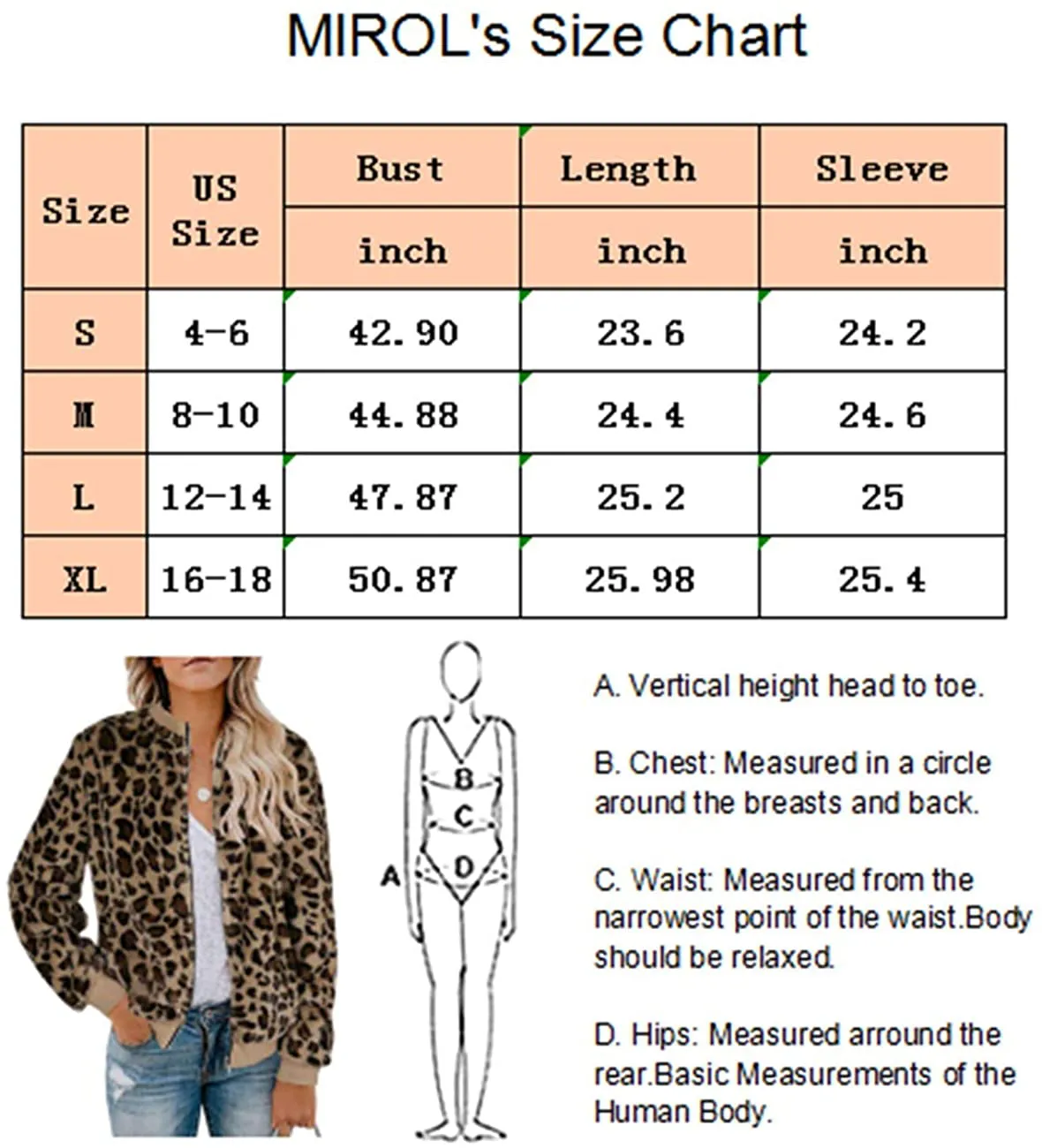 MIROL Women's Sherpa Fleece Jacket Faux Fuzzy Long Sleeve Casual Zip Up Bomber Coat