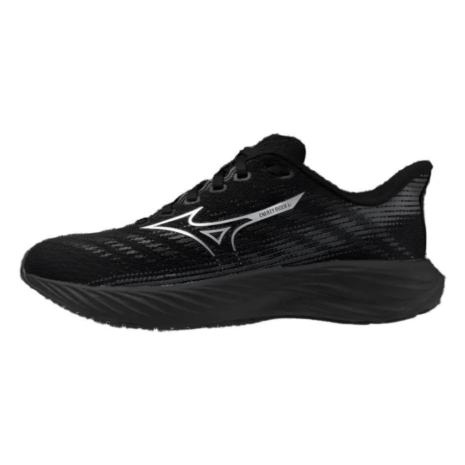 Mizuno Junior Enerzy Rider Running Shoes in Black