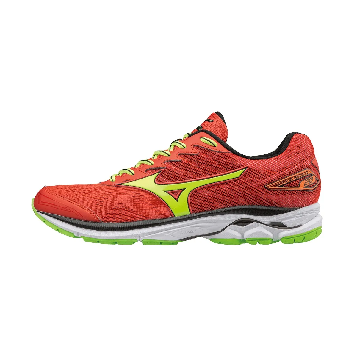 Mizuno Wave Rider 20 shoes orange / yellow AW17