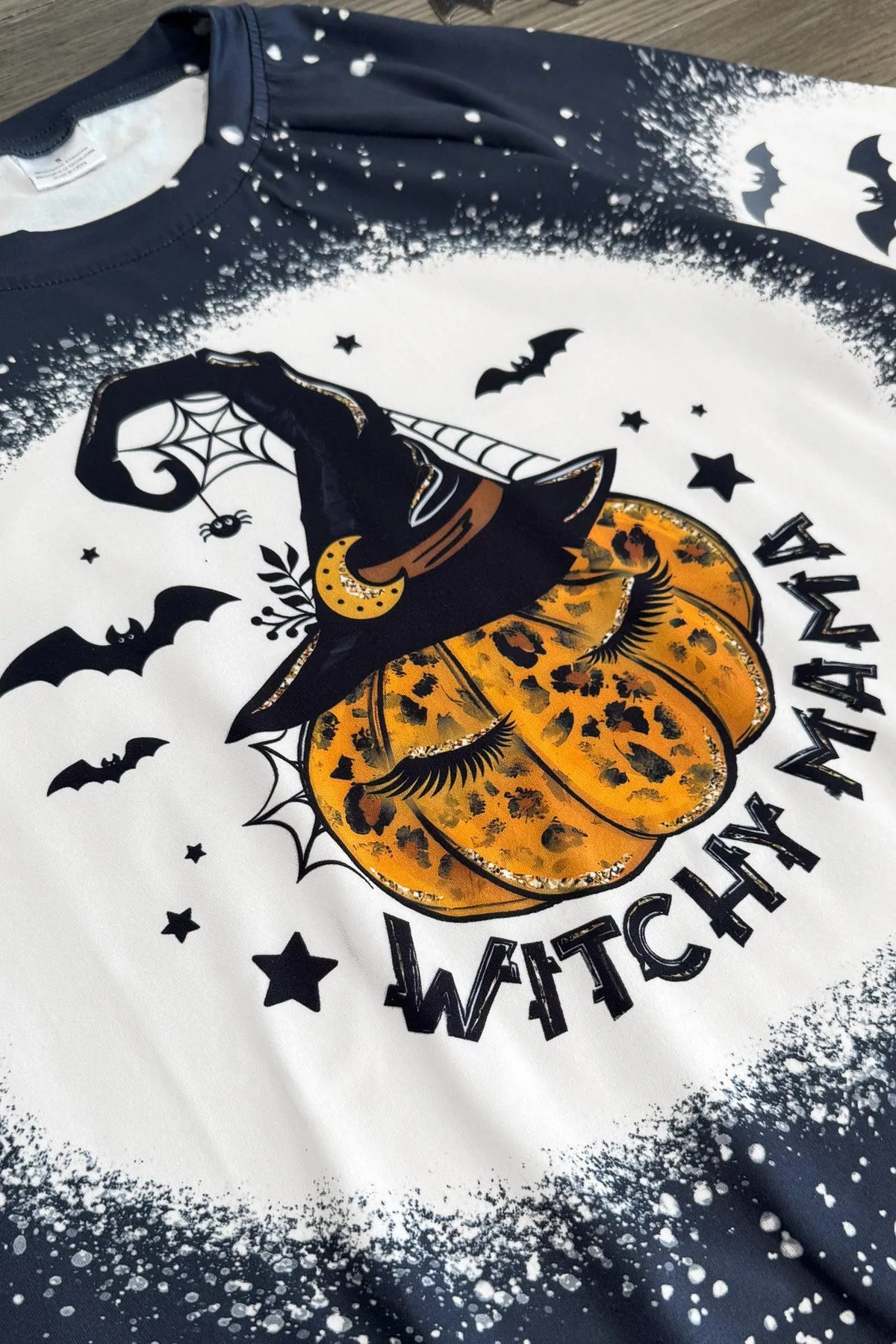 Mom & Me - "Witchy Mama & Mini" Pumpkin Top