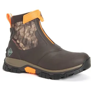 Muck Men's Apex Mid Zip WP Outdoor Hunt Boot - Camo - AXMZ-MOC