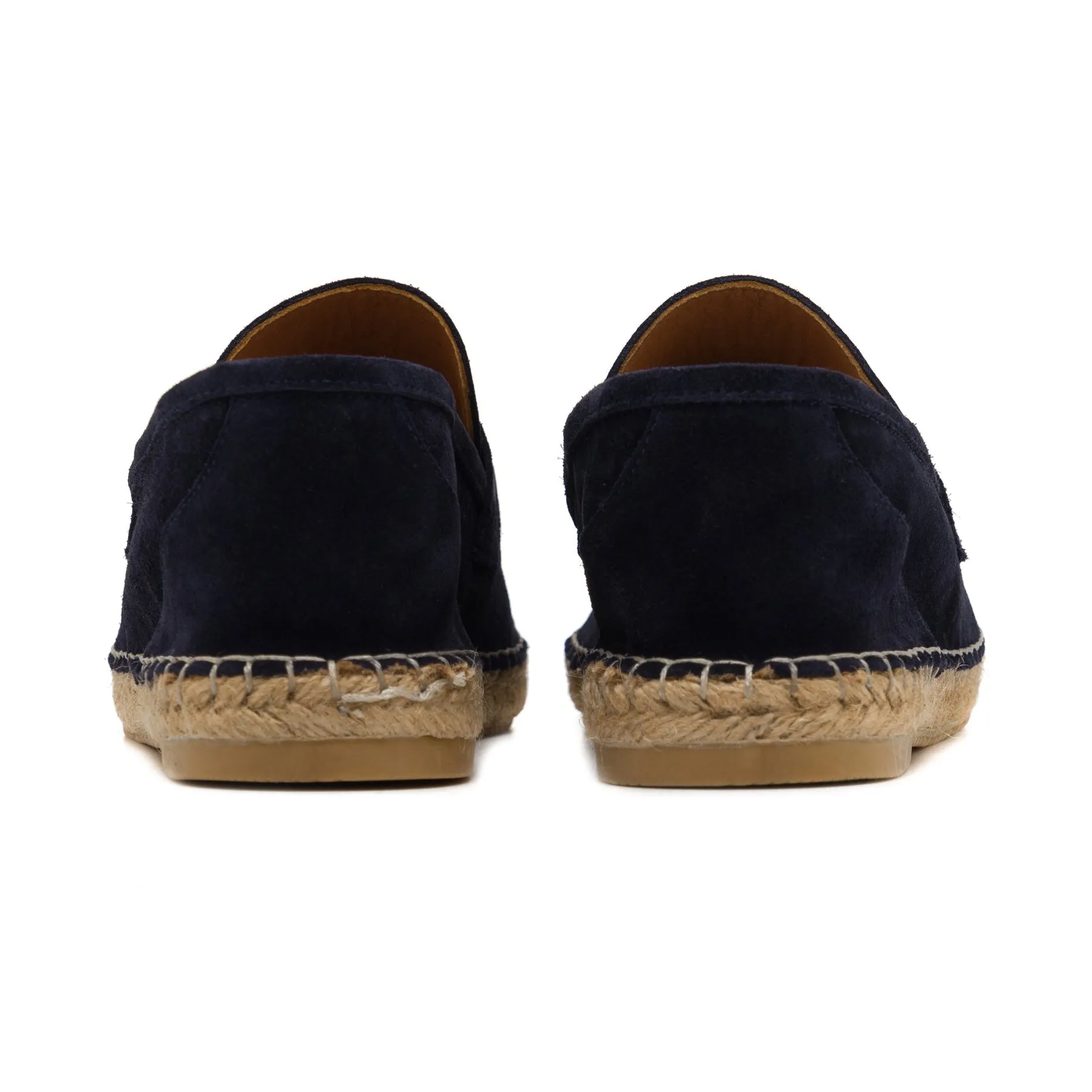 Neil Navy Blue Suede Espadrille