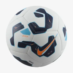 Nike Pitch 24/25 Training Ball - White/Navy/Fluro Orange