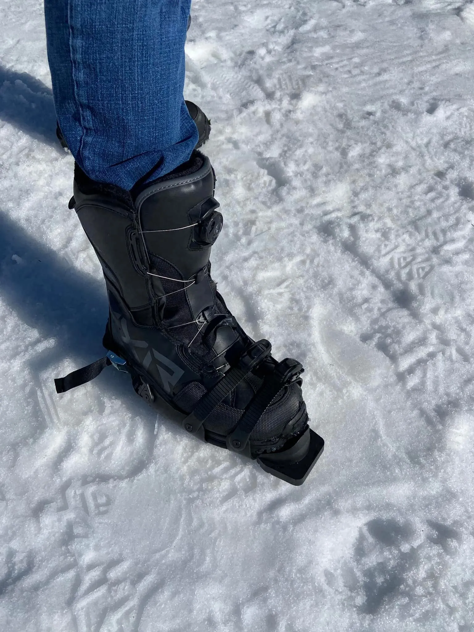 Nordic-Step Universal Shoe Harness for Cross Country Skis: Model 3Pin