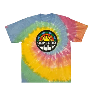 Oakland Soul Logo Tie-Dye Tee