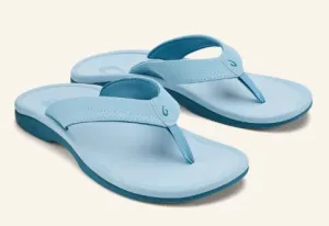 OluKai Women's 'Ohana Sandal / Misty Blue-Misty Blue