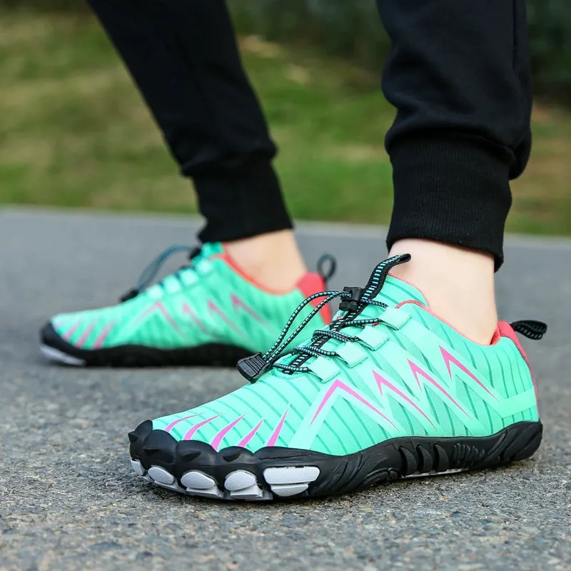 Outdoor Sneakers Couple Indoor Fitness Shoes Hiking Running Shoes Non Slip Fishing FiveFingers Professional Yoga Shoes Women