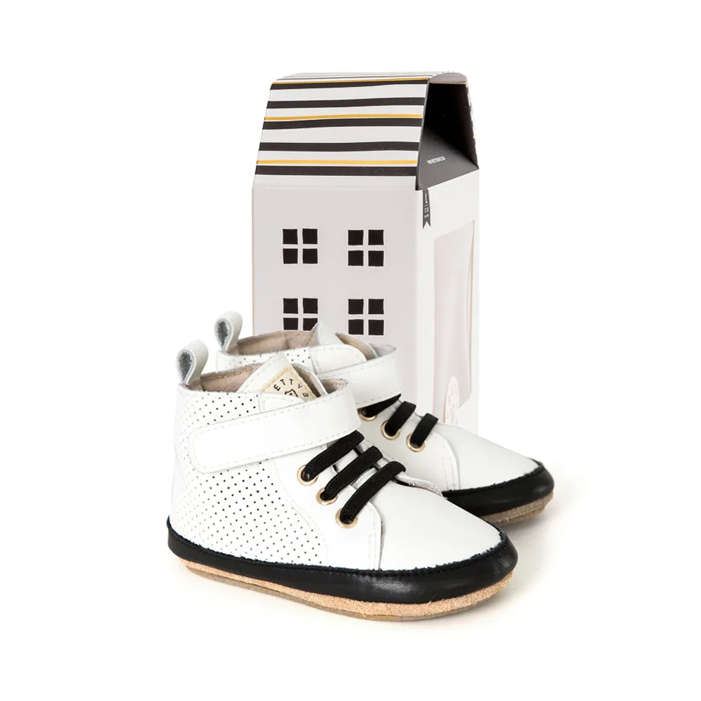 Pretty Brave Baby Hi-Top White Boot