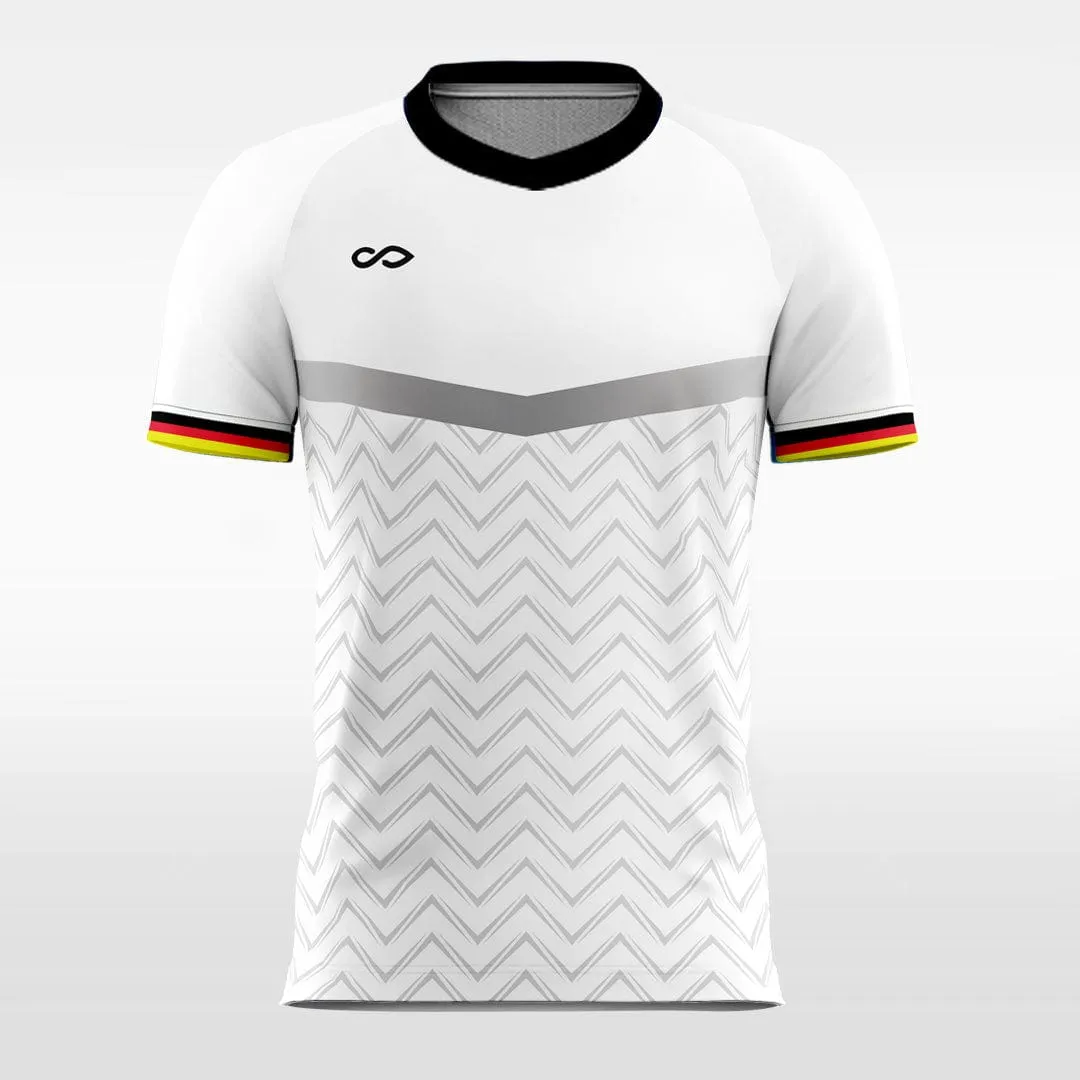 Retro White - Custom Kids Soccer Jerseys Design Chevron