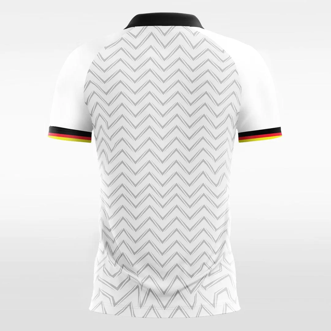 Retro White - Custom Kids Soccer Jerseys Design Chevron