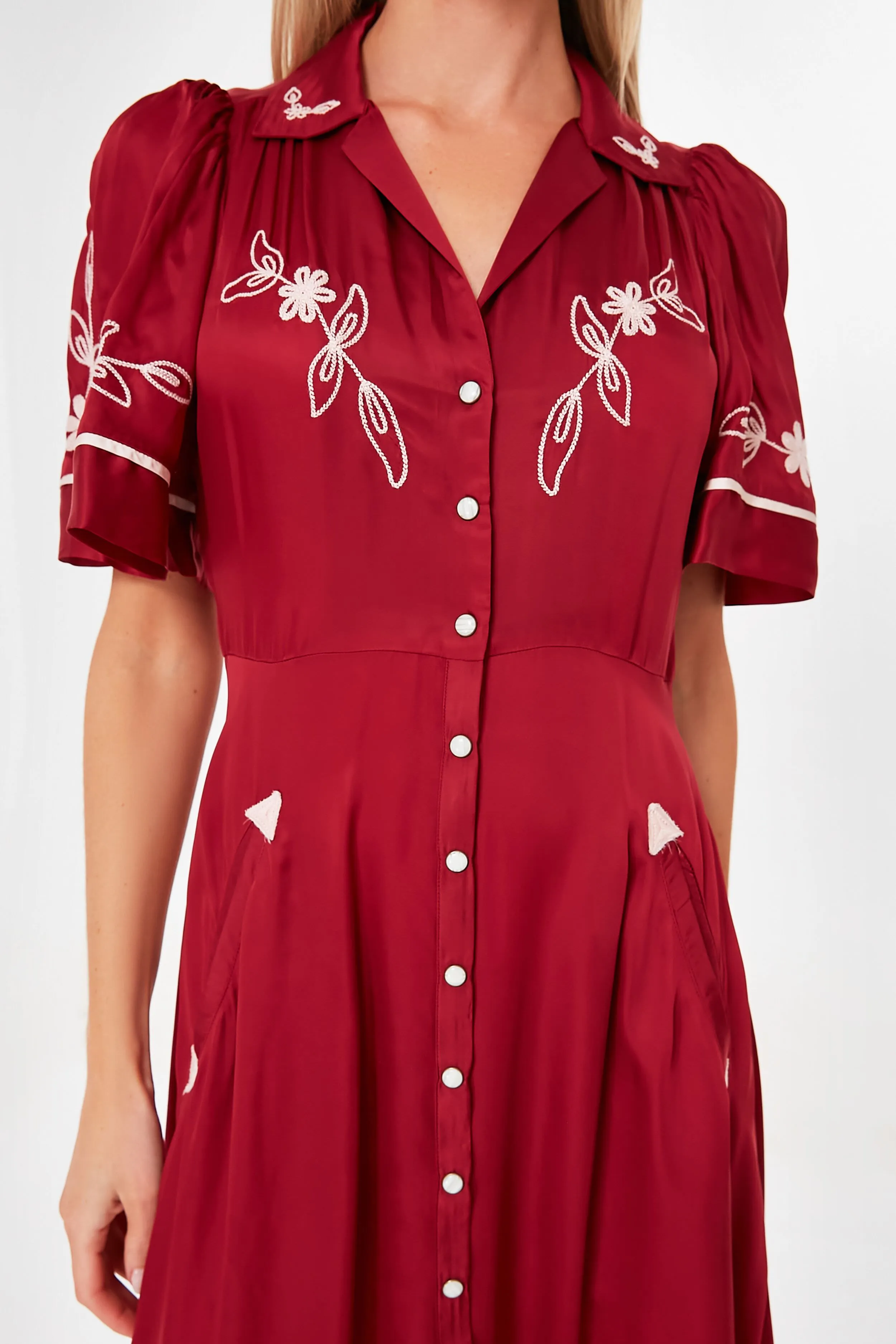 Rhubarb Western Bridge Dress