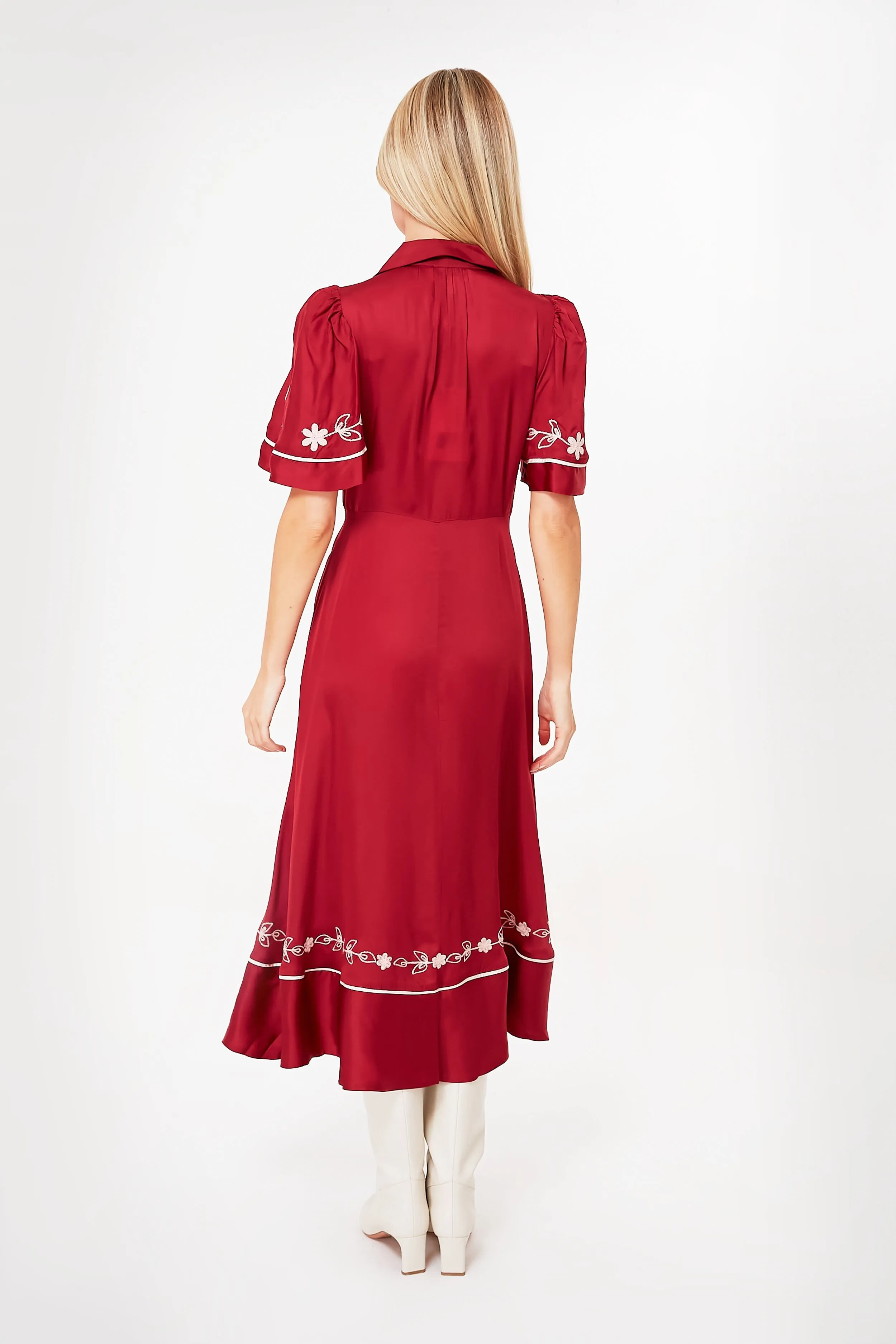 Rhubarb Western Bridge Dress