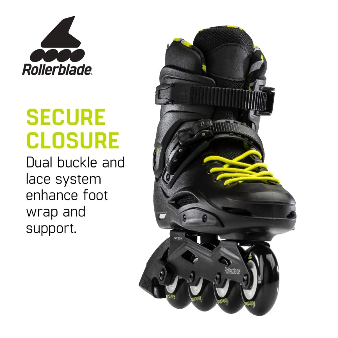 Rollerblade Cruiser Neon Yellow Inline Skates