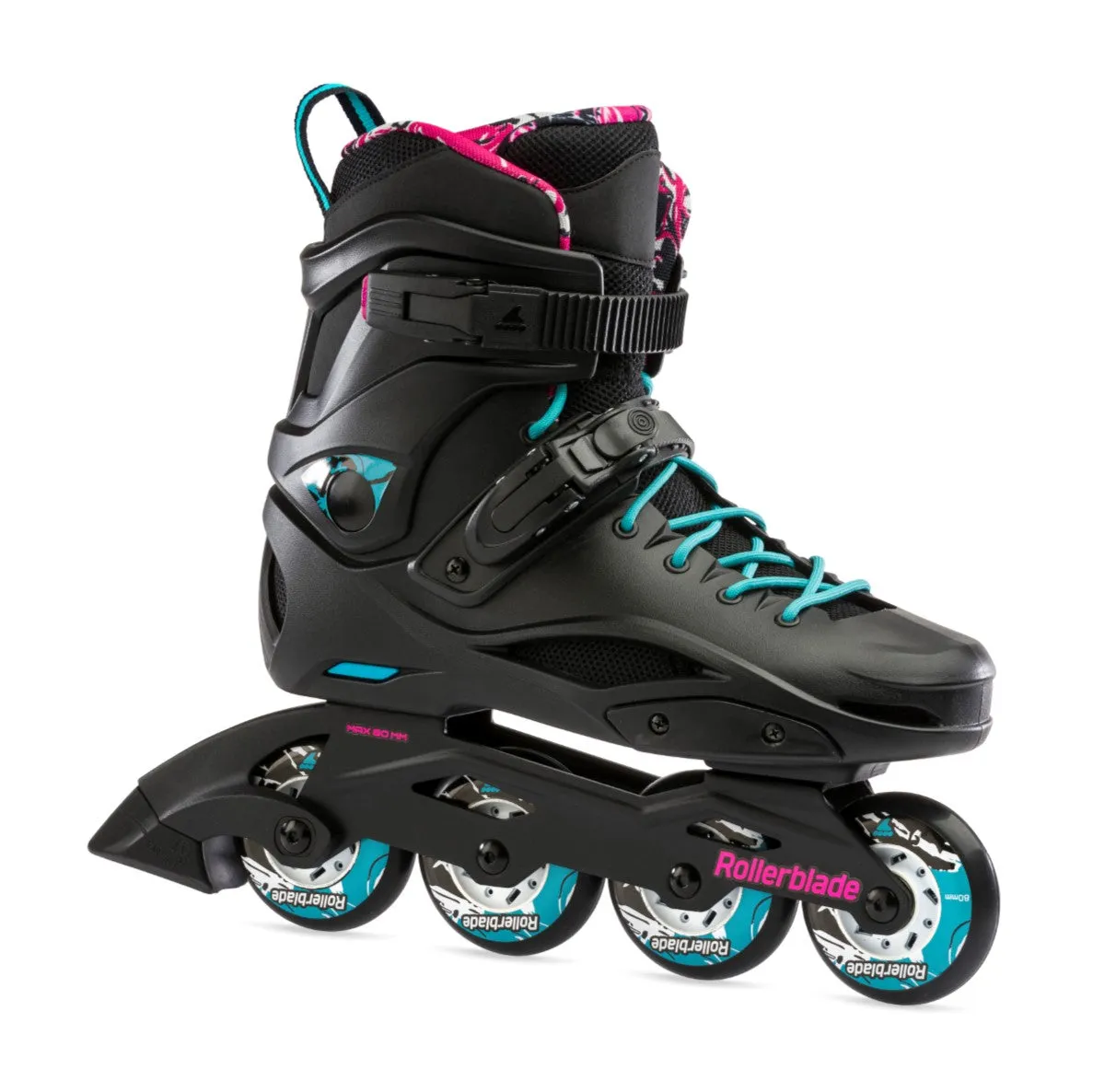 Rollerblade Cruiser W Black/Aqua Inline Skates