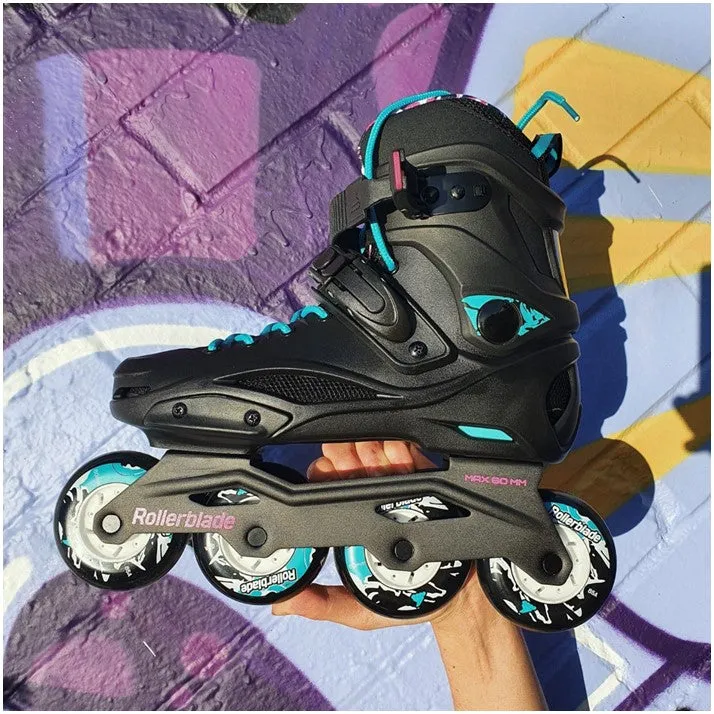 Rollerblade Cruiser W Black/Aqua Inline Skates