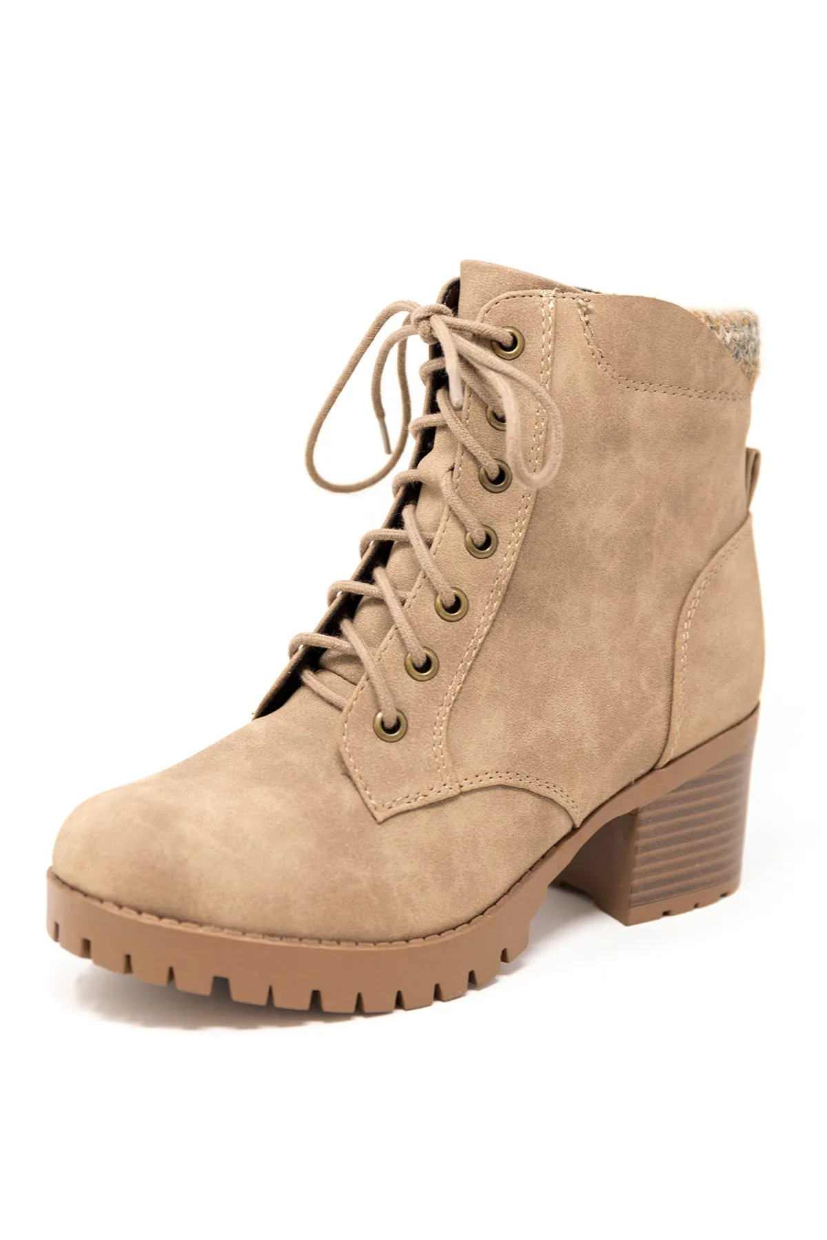 Ruth Taupe Booties FINAL SALE