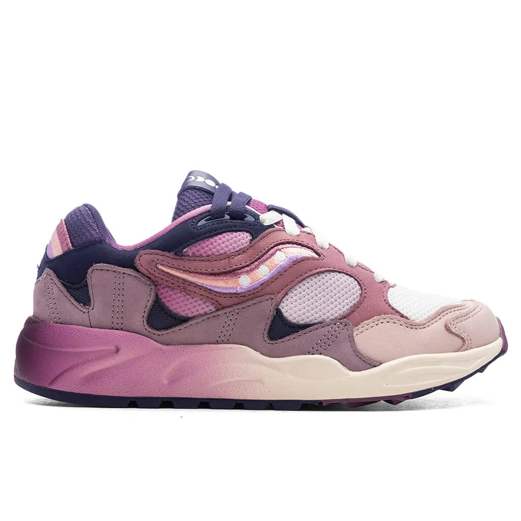 Saucony Originals GRID SHADOW 2  Men’s - LILAC/BLUE