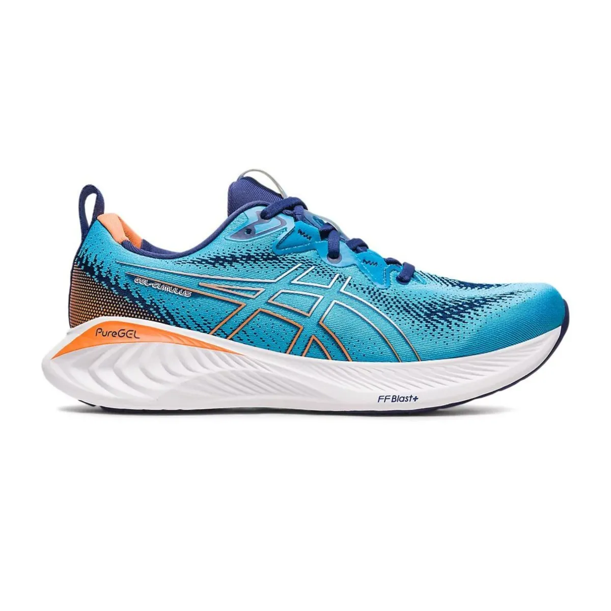 Shoes Asics Gel Cumulus 25 Blue Orange