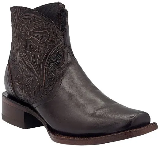 Silverton Nelly All Leather Square Toe Short Boots (Choco)