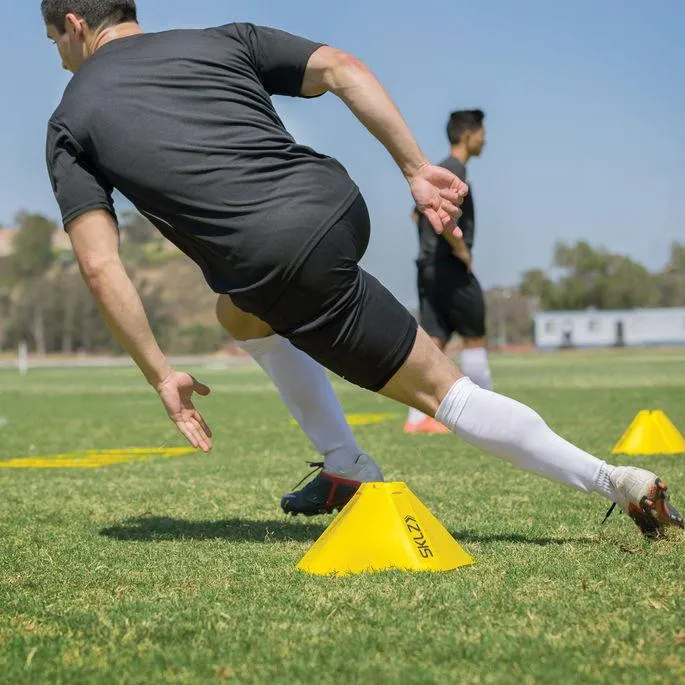 SKLZ Pro Soccer Training Agility Cones - 6 inch (Set of 4)