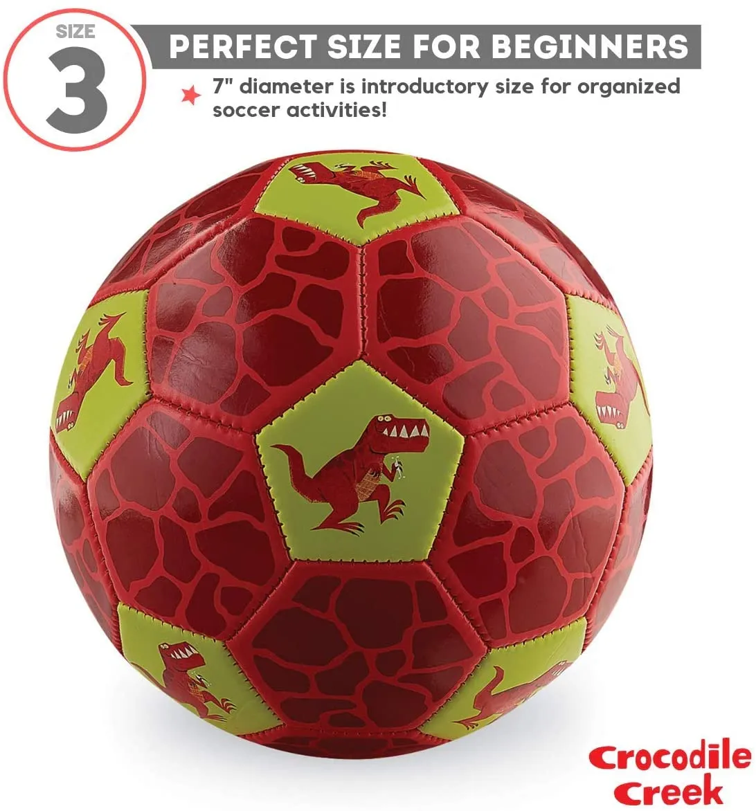 Soccer Ball Dinosaur Size 3