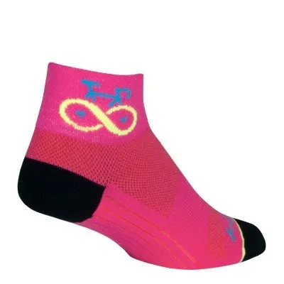 SockGuy Women's Always 2" Classic Bike Sock