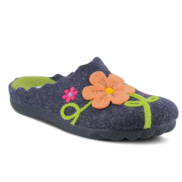 Spring Step Flexus Women's Posie Slip-on - Navy