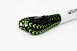 SR4U Laces Neon Yellow/Black Chevron Premium