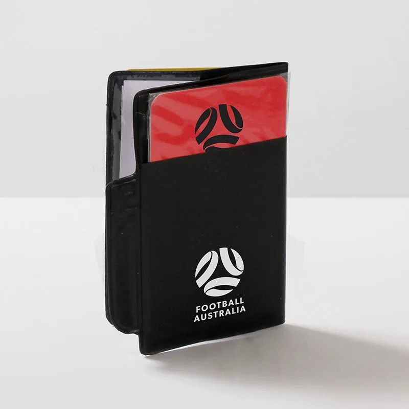 SUMMIT Football Australia Endorsed Referee Cards and Wallet